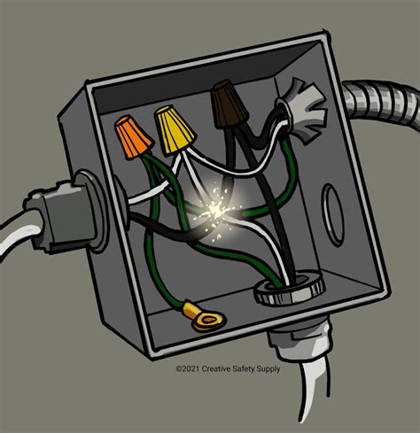 can overloaded wires cause arcing in a junction box|how to prevent electrical arcing.